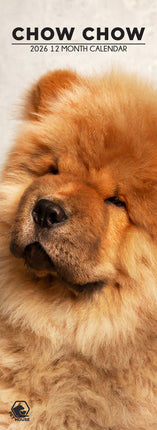 CalendarsRUs Chow Chow Slimline Kalender 2026