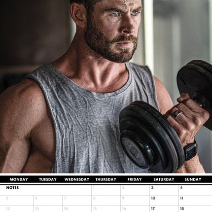 CalendarsRUs Chris Hemsworth A3 Kalender 2026