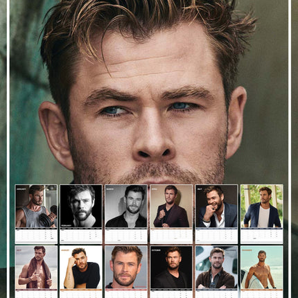 CalendarsRUs Chris Hemsworth A3 Kalender 2026