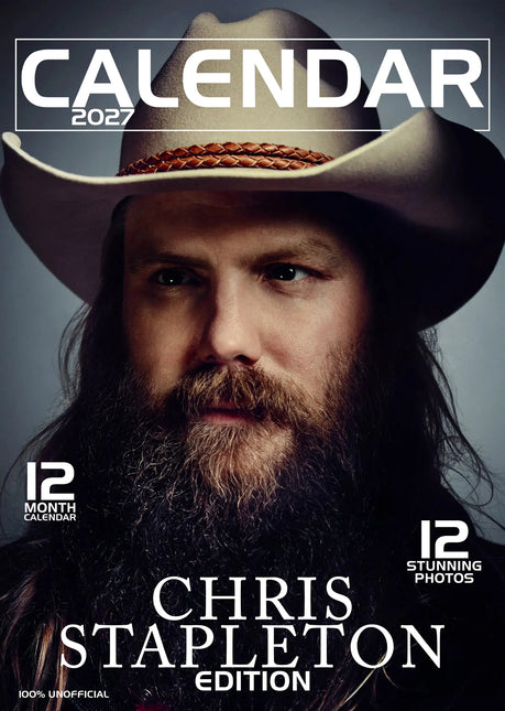 CalendarsRUs Chris Stapleton A3 Kalender 2027