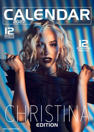 CalendarsRUs Christina Aguilera A3 Kalender 2027