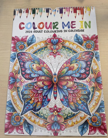 CalendarsRUs Colouring In A3 Kalender 2026