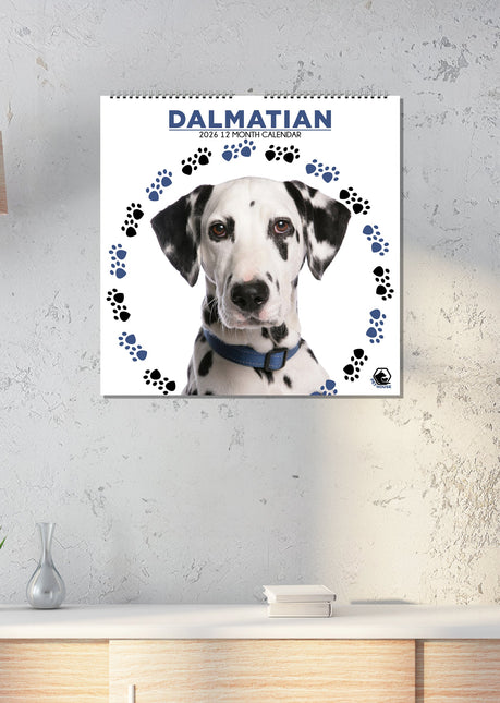CalendarsRUs Dalmatier Kalender 2026