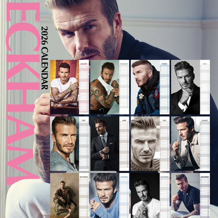 CalendarsRUs David Beckham A3 Kalender 2026