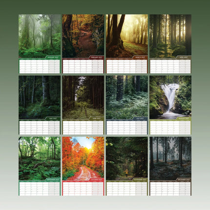 CalendarsRUs Deep Forest A3 Kalender 2027