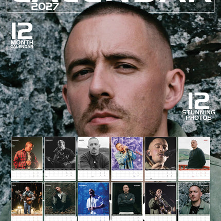 CalendarsRUs Dermot Kennedy A3 Kalender 2027