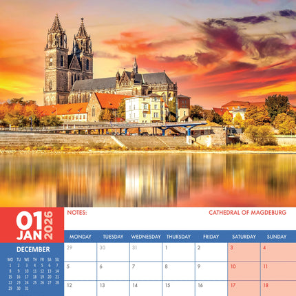 CalendarsRUs Duitsland A3 Kalender 2027