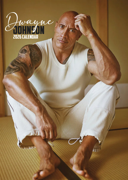 CalendarsRUs Dwayne Johnson A3 Kalender 2026