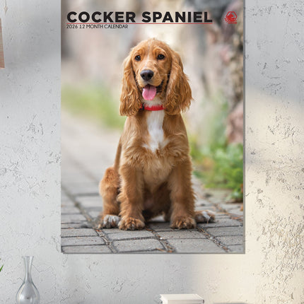 CalendarsRUs Engelse Cocker Spaniel A3 Kalender 2026
