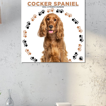 CalendarsRUs Engelse Cocker Spaniel Kalender 2026