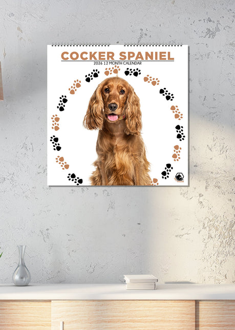 CalendarsRUs Engelse Cocker Spaniel Kalender 2026