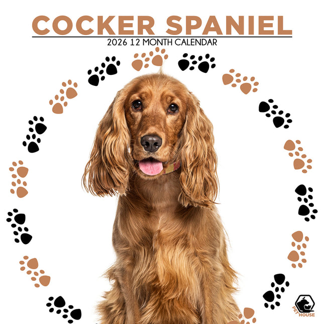 CalendarsRUs Engelse Cocker Spaniel Kalender 2026
