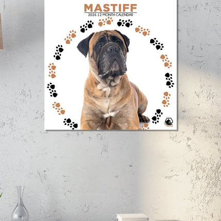 CalendarsRUs Engelse Mastiff Kalender 2026