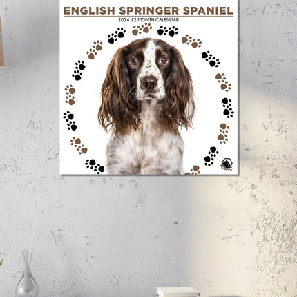 CalendarsRUs Engelse Springer Spaniel Kalender 2026