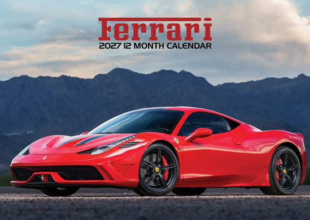 CalendarsRUs Ferrari A3 Kalender 2027