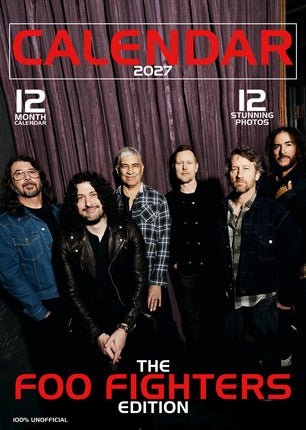 CalendarsRUs Foo Fighters A3 Kalender 2027