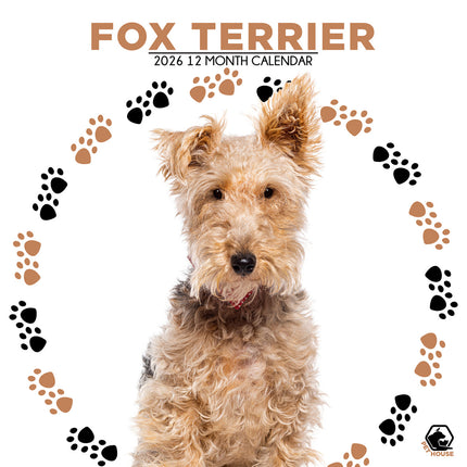 CalendarsRUs Fox Terrier Kalender 2026