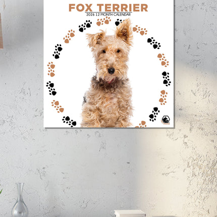 CalendarsRUs Fox Terrier Kalender 2026