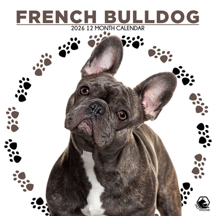 CalendarsRUs Franse Bulldog Kalender 2026