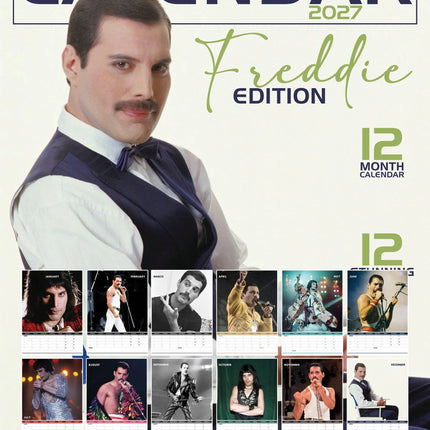 CalendarsRUs Freddie Mercury A3 Kalender 2027