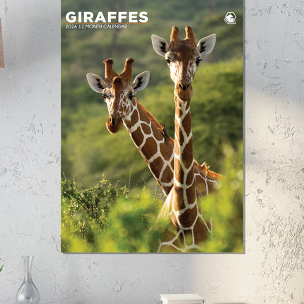 CalendarsRUs Giraffe A3 Kalender 2026