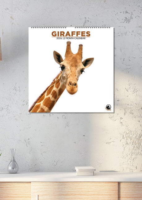 CalendarsRUs Giraffe Kalender 2026