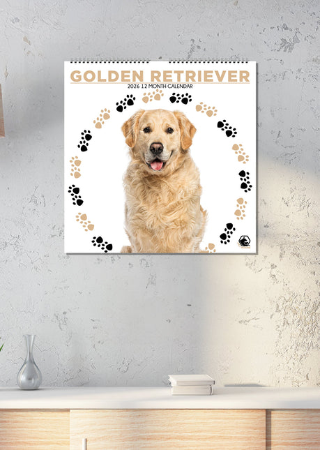CalendarsRUs Golden Retriever Kalender 2026