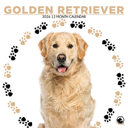 CalendarsRUs Golden Retriever Kalender 2026