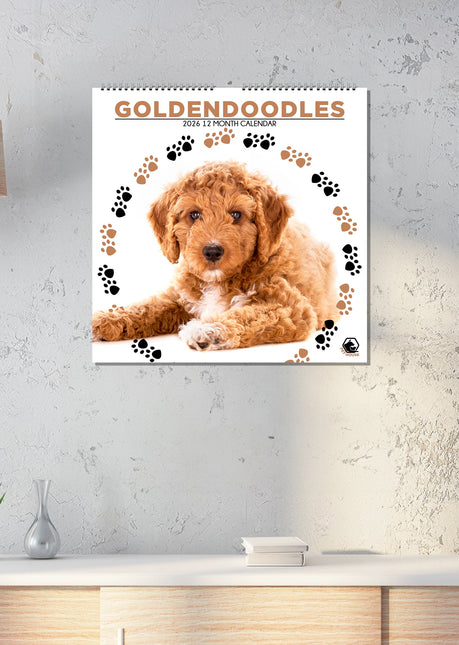 CalendarsRUs Goldendoodle Kalender 2026