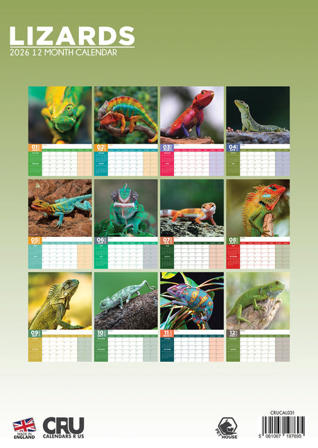 CalendarsRUs Hagedissen A3 Kalender 2026