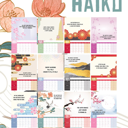 CalendarsRUs Haiku A3 Kalender 2026