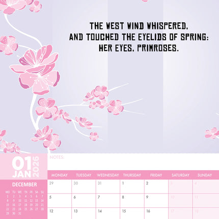 CalendarsRUs Haiku A3 Kalender 2026
