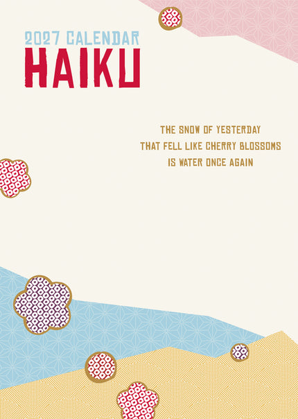 CalendarsRUs Haiku A3 Kalender 2027