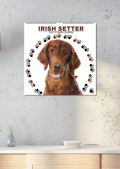 CalendarsRUs Ierse Setter Kalender 2026