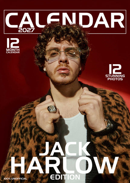 CalendarsRUs Jack Harlow A3 Kalender 2027