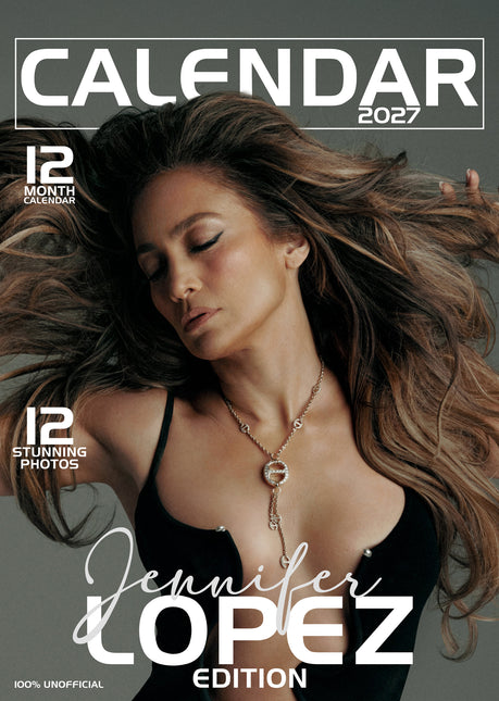 CalendarsRUs Jennifer Lopez A3 Kalender 2027