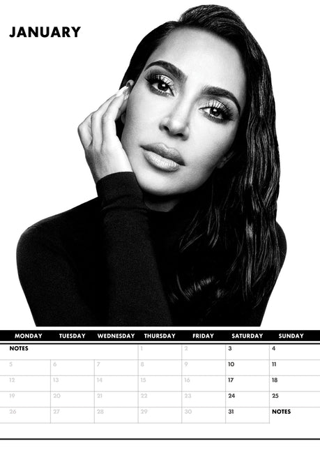 CalendarsRUs Kim Kardashian A3 Kalender 2026