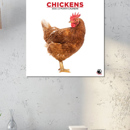 CalendarsRUs Kippen Kalender 2026