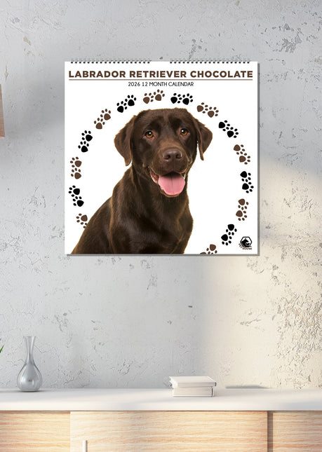 CalendarsRUs Labrador Retriever Bruin Kalender 2026