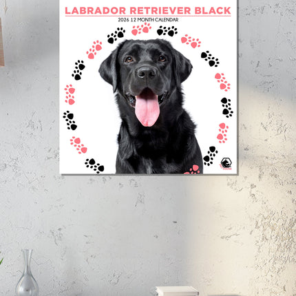 CalendarsRUs Labrador Retriever Zwart Kalender 2026