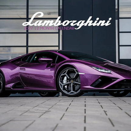 CalendarsRUs Lamborghini A3 Kalender 2027