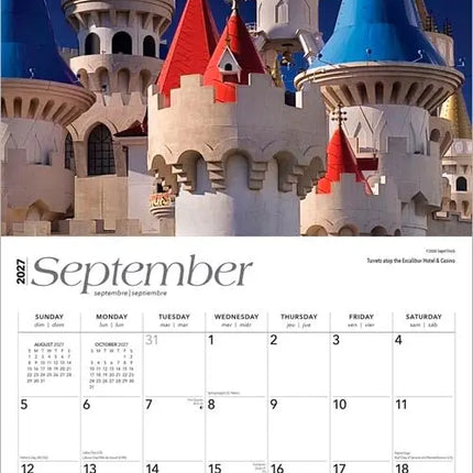 CalendarsRUs Las Vegas Kalender 2027
