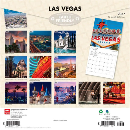 CalendarsRUs Las Vegas Kalender 2027