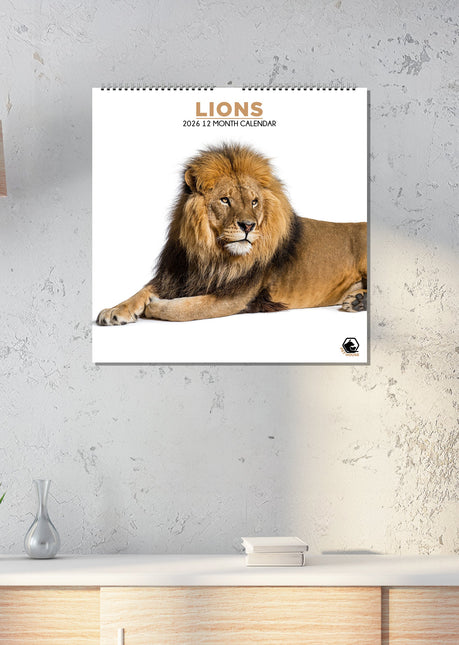 CalendarsRUs Leeuwen Kalender 2026