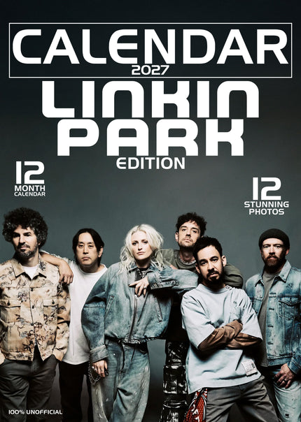 CalendarsRUs Linkin Park A3 Kalender 2027