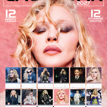 CalendarsRUs Madonna A3 Kalender 2027