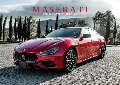 CalendarsRUs Maserati A3 Kalender 2027