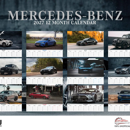 CalendarsRUs Mercedes Benz A3 Kalender 2027