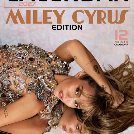 CalendarsRUs Miley Cyrus A3 Kalender 2027