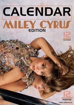 CalendarsRUs Miley Cyrus A3 Kalender 2027